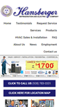Mobile Screenshot of hansbergerrefrig.com